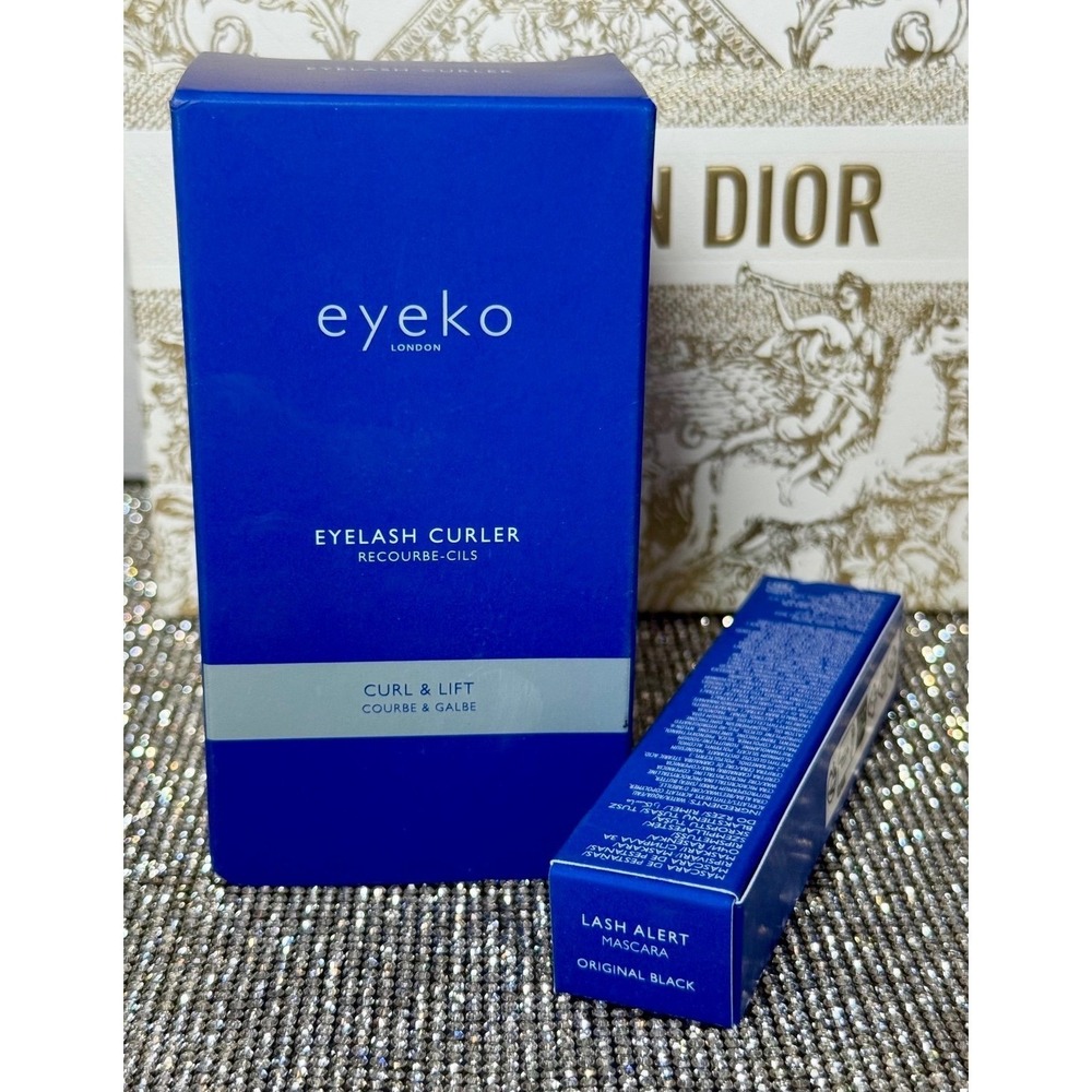 eyeko London Eyelash Curler + Bonus Lash Alert Black Mascara 4ml Bundle New - Picture 3 of 3